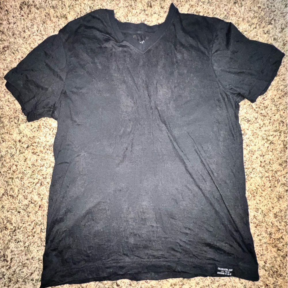 Calvin Klein Jeans Black Short Sleeve Tee